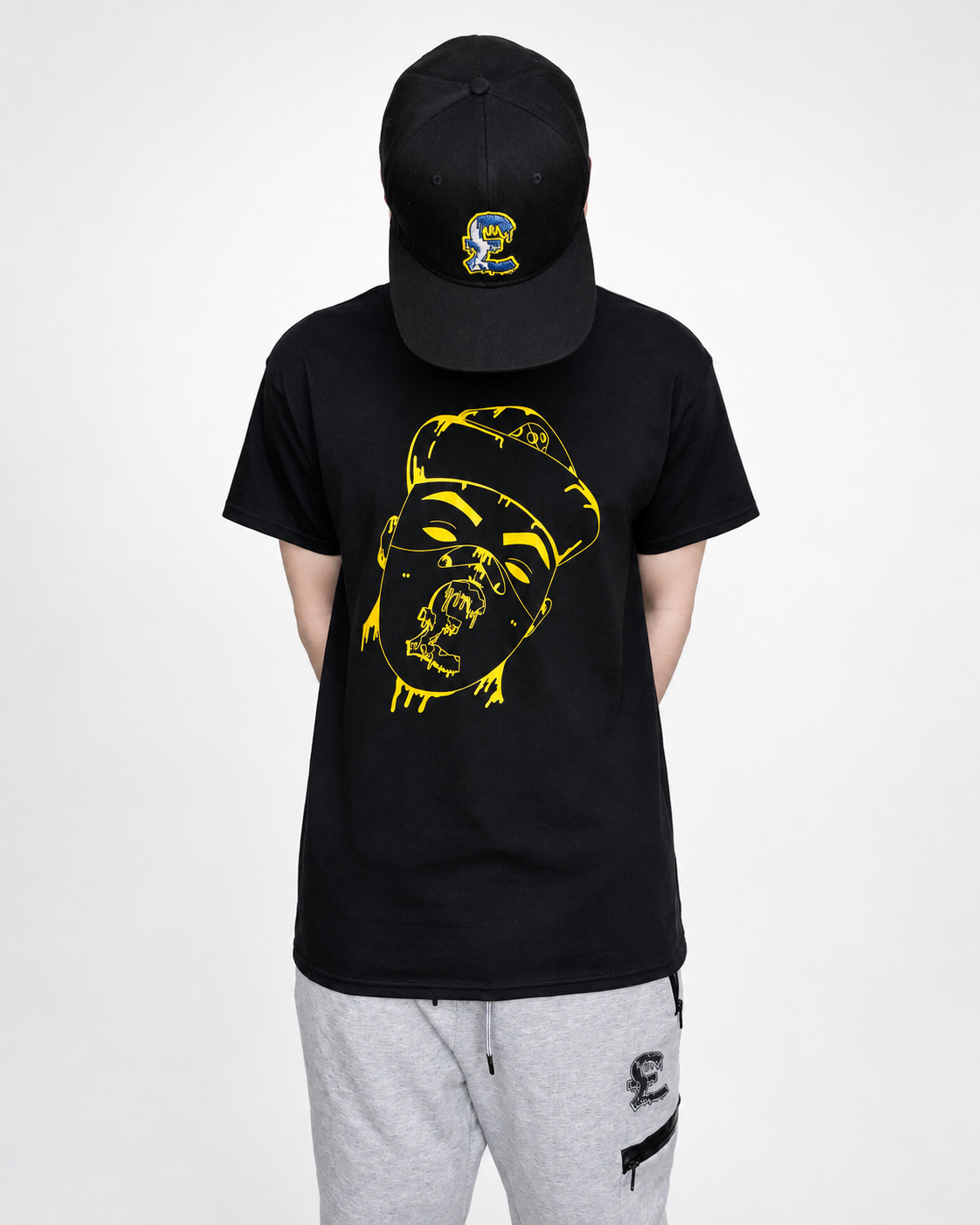 JJ x BlueCheese Yellow Mask T-Shirt