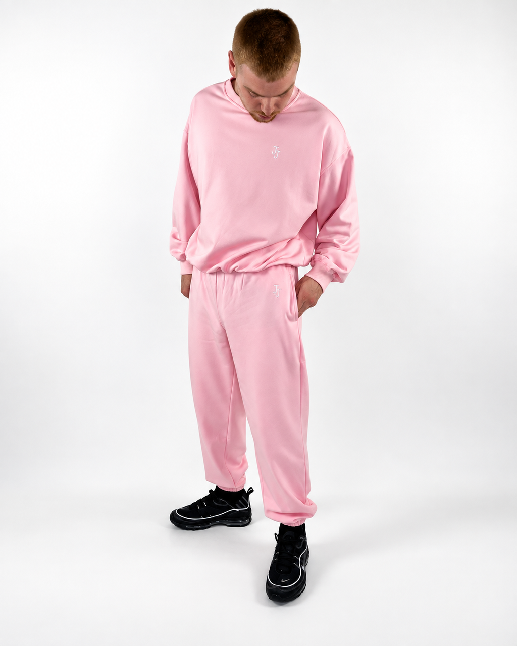 Pink JJ Oversized Lounge Set