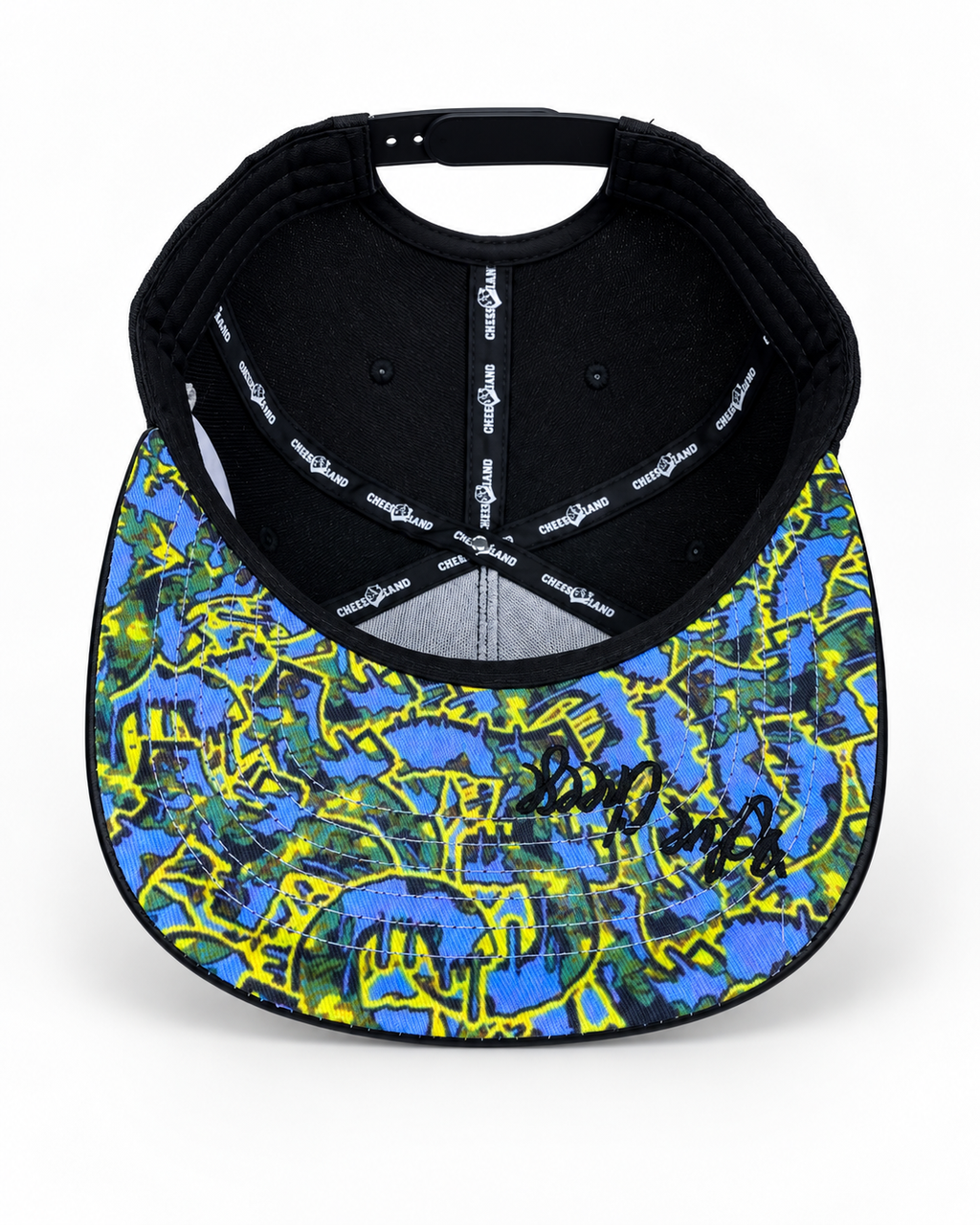 JJ x BlueCheese Camo £ Snapback Cap