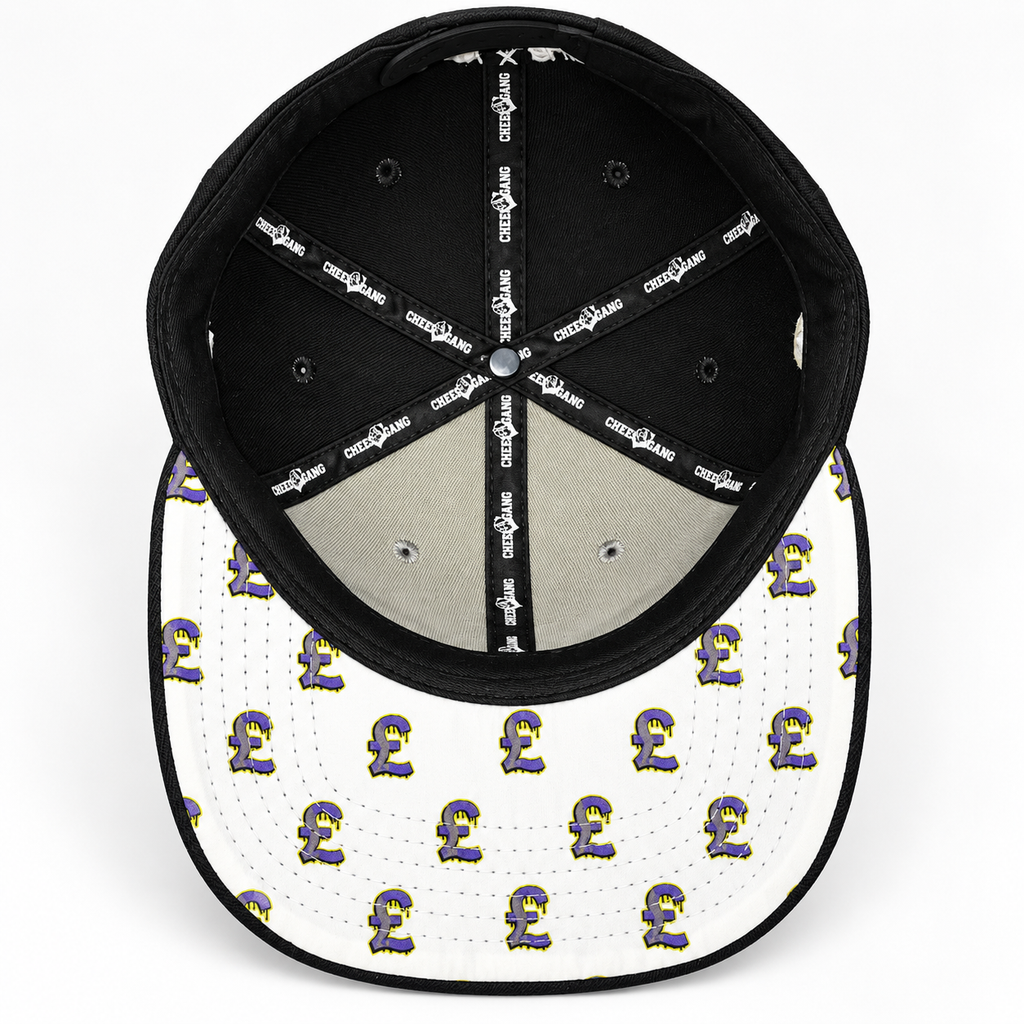 JJ x BlueCheese Reflective £ Snapback Cap