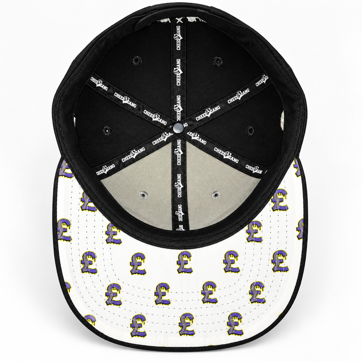 JJ x BlueCheese Reflective £ Snapback Cap